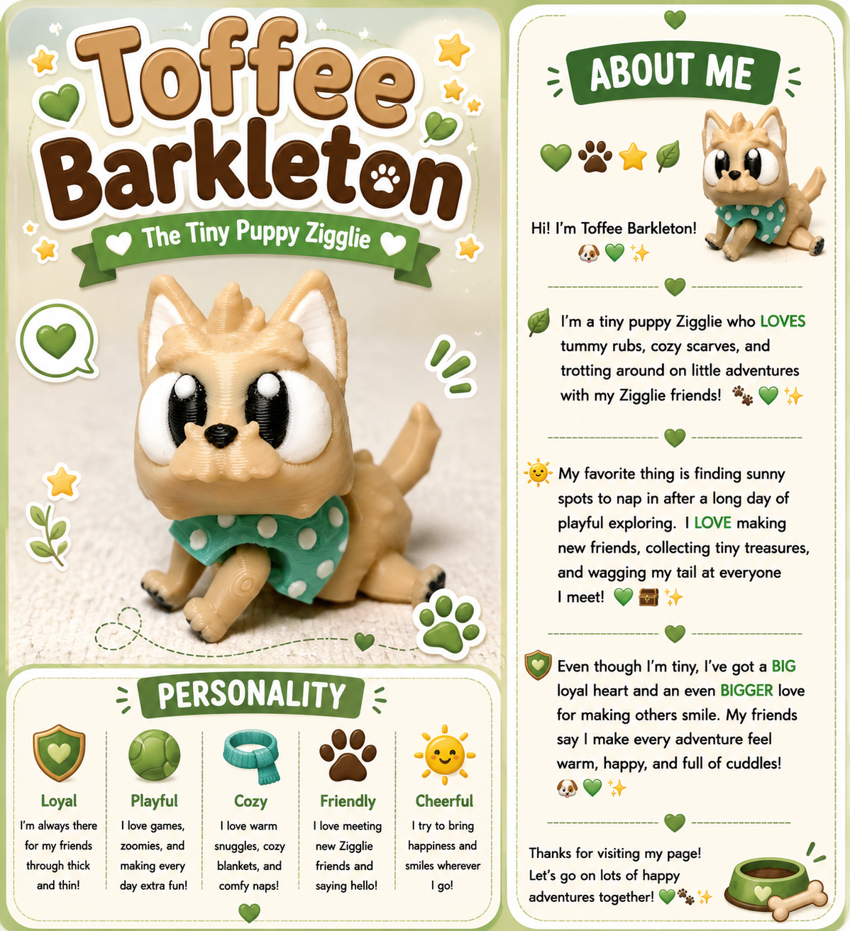 Toffee Barkleton 🐶✨