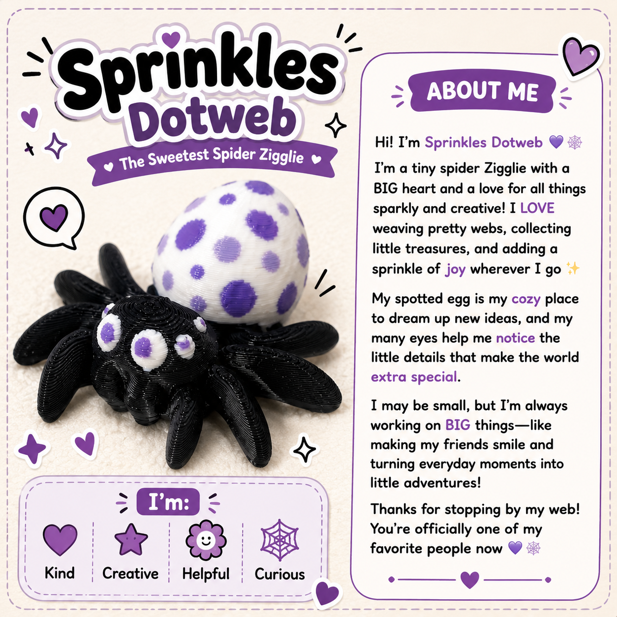 Sprinkles Dotweb ๐๐ธ๏ธ