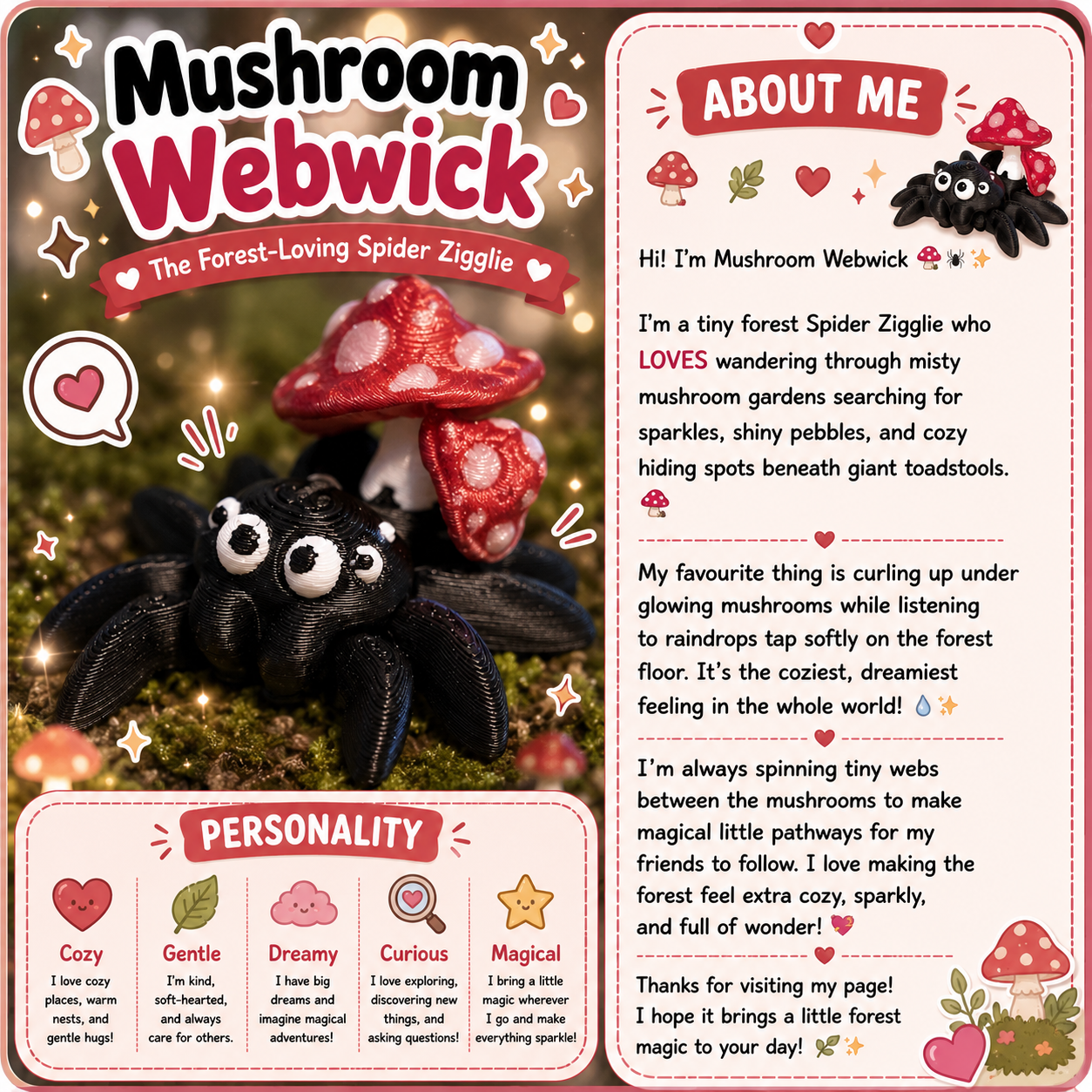 Mushroom Webwick ππ·οΈ