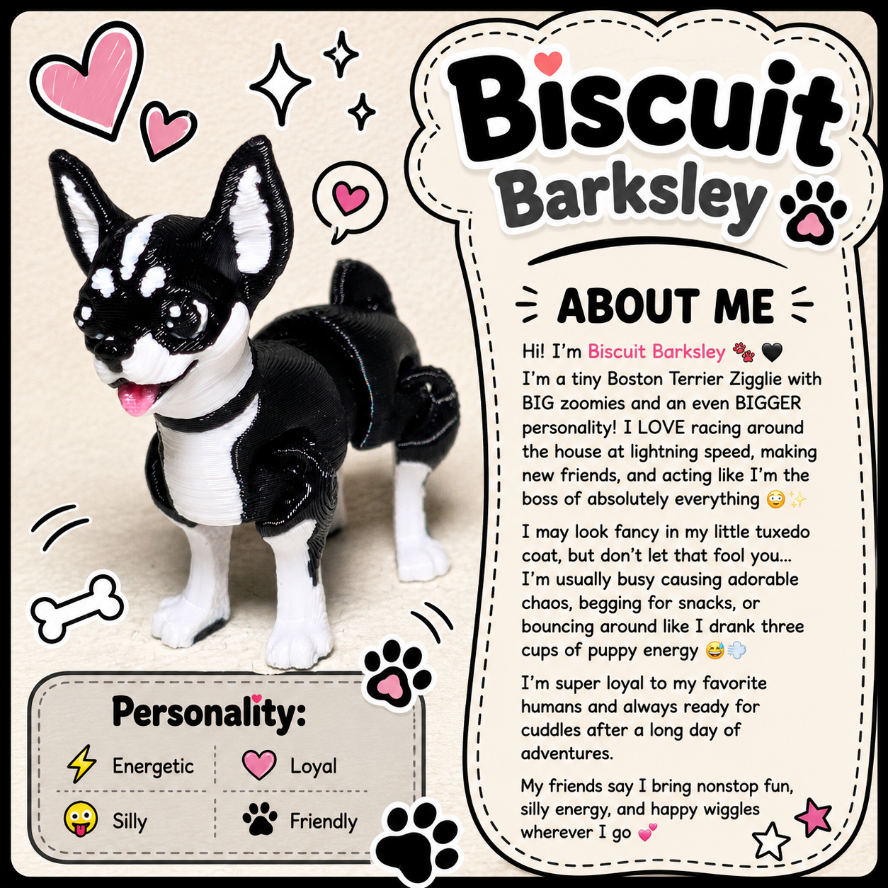 Biscuit Barksley 🐾🖤