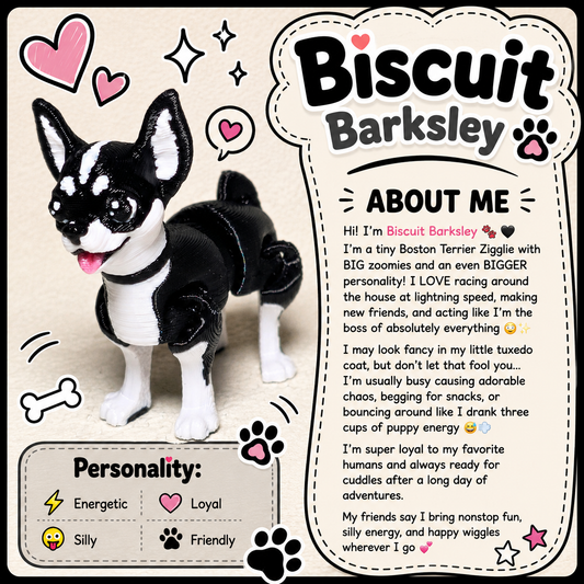 Biscuit Barksley 🐾🖤