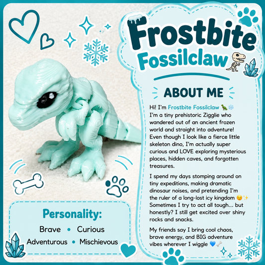 Frostbite Fossilclaw 🦖❄️