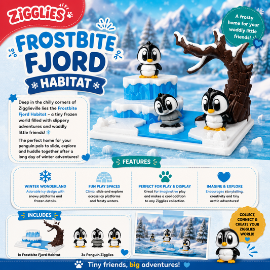 Frostbite Fjord Habitat ❄️🐧