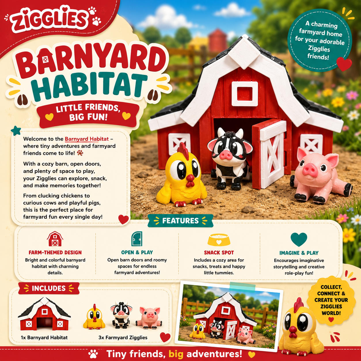 Barnyard Habitat 🚜🐷