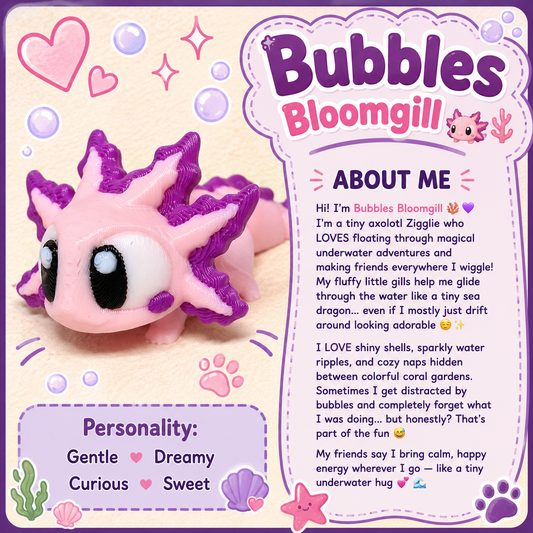 Bubbles Bloomgill 🪸💜