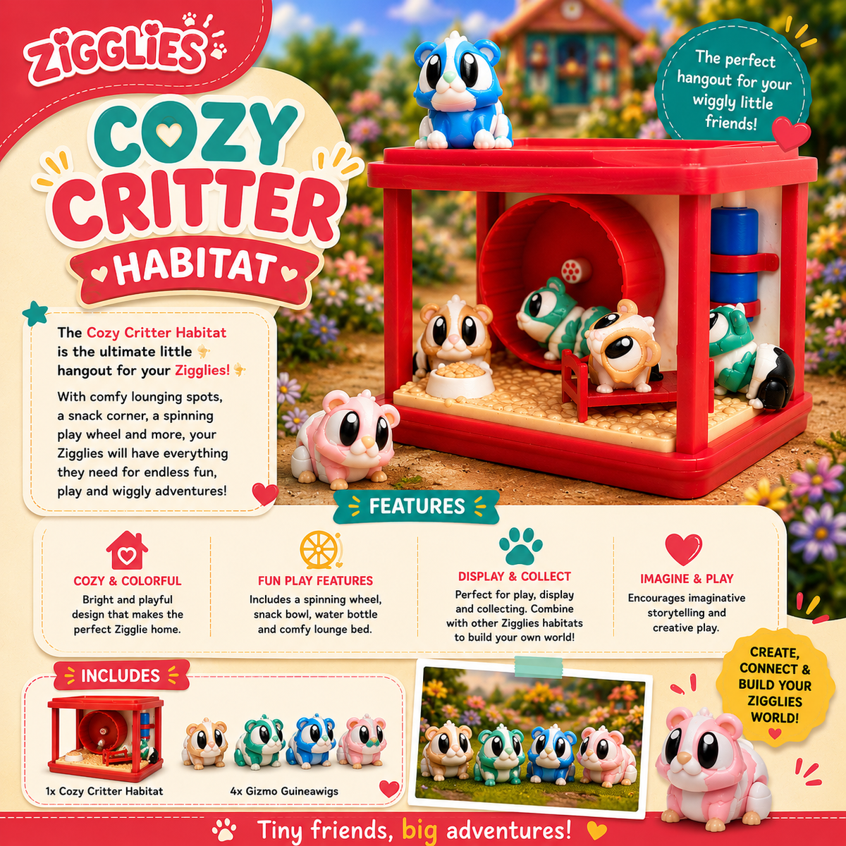 Cozy Critter Habitat 🐹✨
