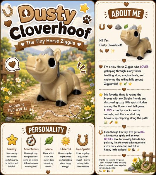 Dusty Cloverhoof 🐴✨