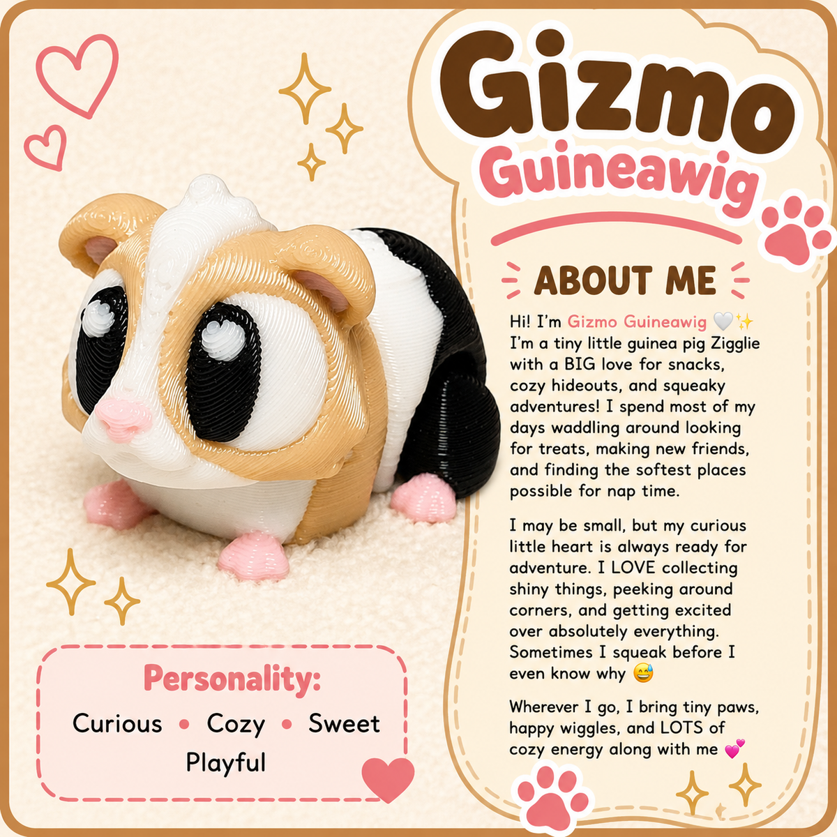 Gizmo Guineawig🐹✨