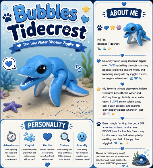 Bubbles Tidecrest 🦕💙